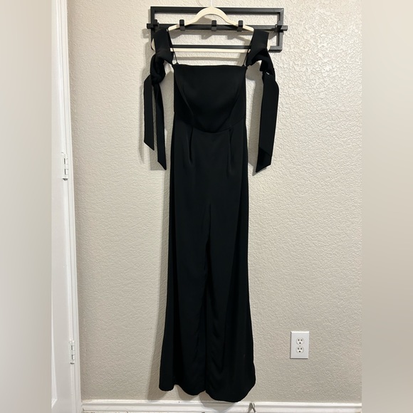 C/MEO Collective Strapless Black Jumpsuit Size S - Picture 3 of 4